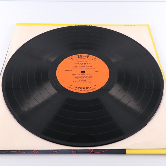 Tibor Rakossy - Rendezvous At The Chardas -Gypsy Orchestra- 12" Vinyl LP SG-1002 - Picture 5 of 8